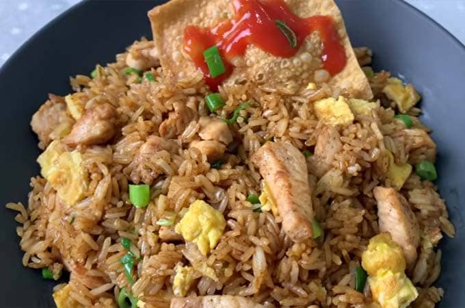 Arroz Chaufa de pollo